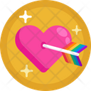 Love Romantic Gay Icon