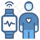 Heart Measurement Smartwatch Icon
