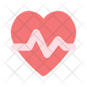 Heart Wave Medical Icon