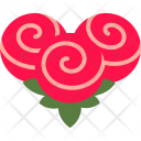 Heart Roses Valentine Icon