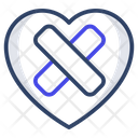 Heart Bandage  Icon