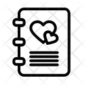 Heart Book Icon