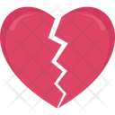 Heart Break Break Day Icon