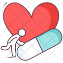 Heart Capsule Icon
