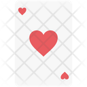 Suit Card Heart Card Playing Card Icon