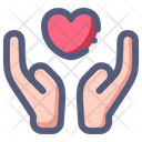 Hand Love Heart Icon