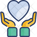 Care Hands Heart Icon