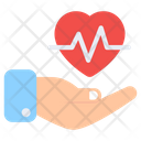 Cardiogram Heart Care Healthcare Icon