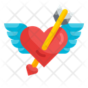 Heart Cupid Romantic Love Icon