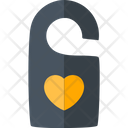 Heart Door Tag Icon