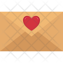 Heart Envelope Day Heart Icon