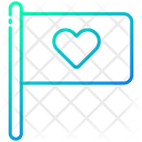 Heart Flag Icon