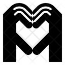 Heart Gesture Icon