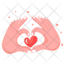 Heart Gesture Icon