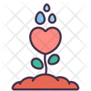 Heart Growth Icon