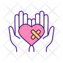 Heart Injury Wound Pain Icon