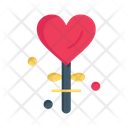 Heart Key Icon