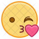 Heart Kiss Icon