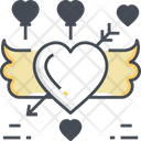 Angel Love Heart Icon