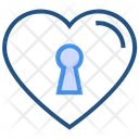Heart Lock Icon