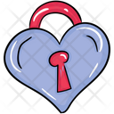 Heart Lock Heart Padlock Locked Padlock Icon