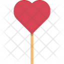 Heart Heart Lollipop Lolly Icon