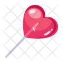 Heart Lollipop Lollipop Candy Icon