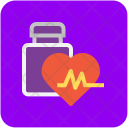 Heart Medication Cardiac Icon