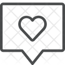 Love Love Symbolheart Felling Icon