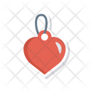 Pendant Heart Love Icon