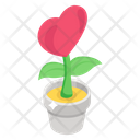 Heart Plant Icon
