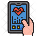 Heart Rate Heartbeat Pulse Icon