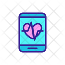 Smartphone Function Health Icon