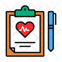 Heart Report Icon