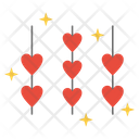 Heart Rope Hearts Icon