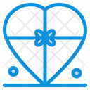 Heart Shape Box Icon