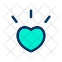 Heart Shining Icon