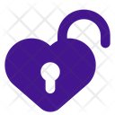 Heart Unlock Icon