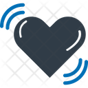 Heart Waves Icon