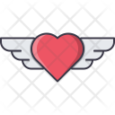 Heart wing Icon