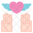 Heart wing Icon
