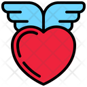 Heart Wings Love Icon