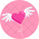 Heart With Wings Icon