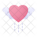 Heart With Wings Heart Wings Icon