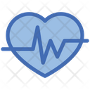 Heartbeat Cardiogram Heart Rate Icon