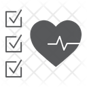 Heartbeat Diagnosis Icon