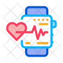 Heartbeat Measure Watch  Icon