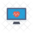 Medical Monitor Screen Icon