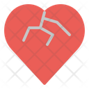 Heartbreak Heart Breakup Icon