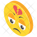 Heartbroken Expression Icon